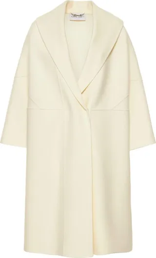Double wool coat