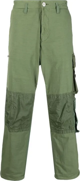 Straight-Leg Cargo Trousers