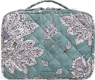 Vera Bradley Women's Performance Twill Zip Hanging Organizer Tiger Lily Blue Oar