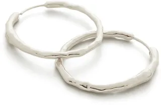 Siren muse medium hoop earrings