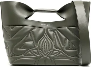 The Bow embroidered tote bag