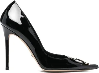 110mm Stiletto Leather Pumps