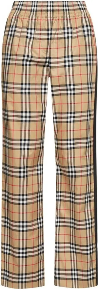 Burberry Vintage Check Straight Leg Trousers
