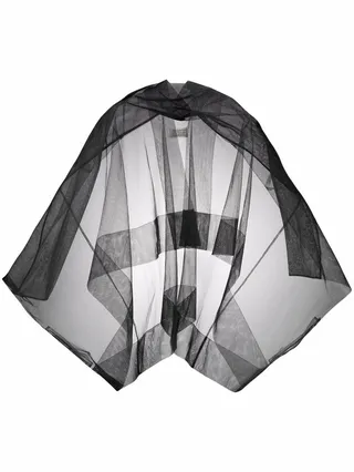 Transparent Cape Coat