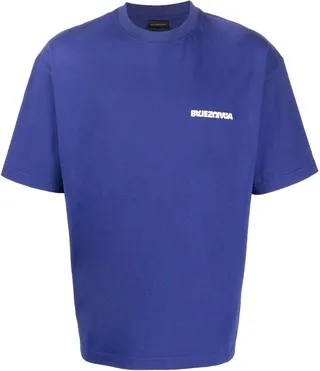 logo-embroidered crew-neck T-shirt