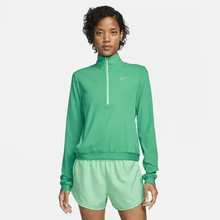Nike Women's Dri-FIT Element Running Mid Layer in Green