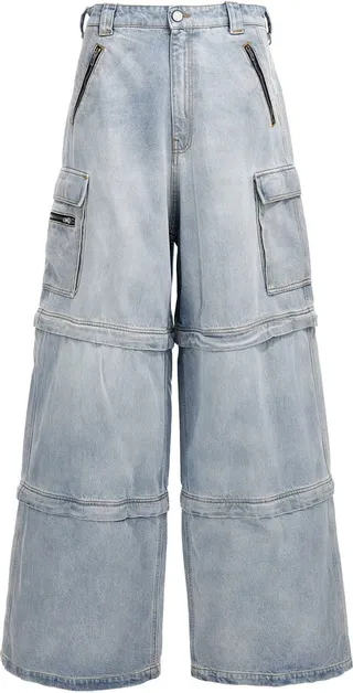 Multitasche Baggy Jeans