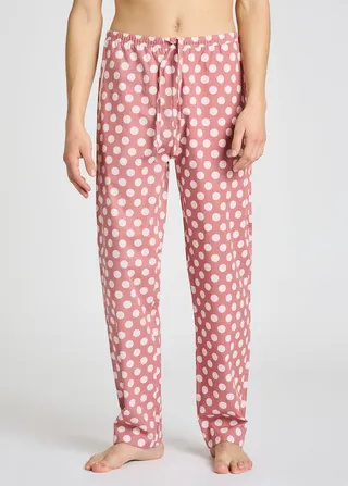 Red Polka Dot Cotton Pyjama Pants