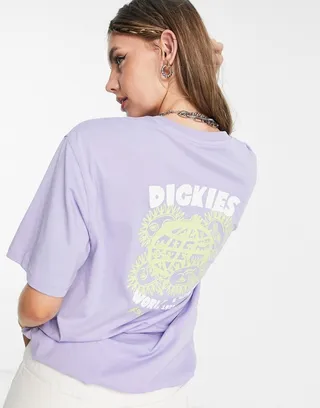 Dickies Globe t-shirt in lilac
