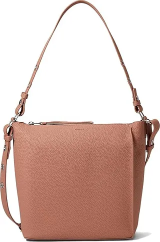 AllSaints Kita Crossbody (Terracotta Pink) Cross Body Handbags