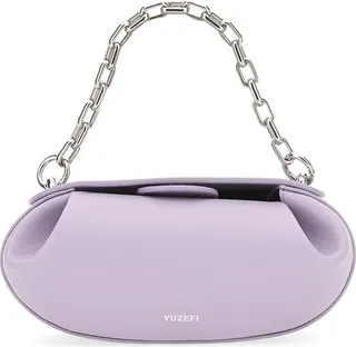 Yuzefi Logo Printed Shoulder Bag