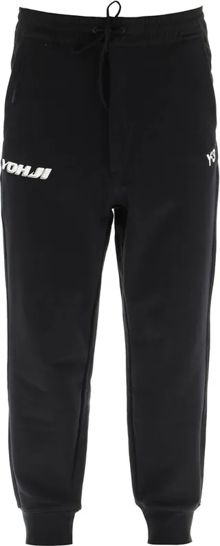 Y-3 Yohji Cotton Jersey Sweatpants