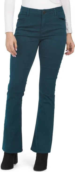 Ab Solution High Rise Itty Bitty Bootcut Jeans