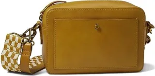 Madewell The Transport Camera Bag: Webbing Strap Edition (Bronzed Lichen) Handbags