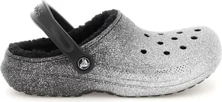 Crocs Classic Lined Glitter Clogs