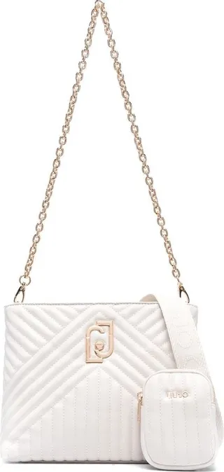 Chevron-Quilt Shoulder Bag