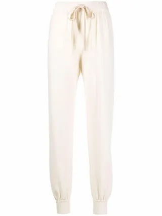 Drawstring Cashmere Trousers