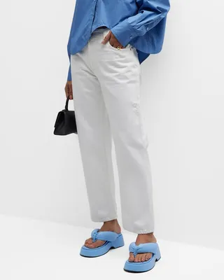 Neve Low-Rise Straight Jeans