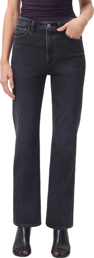 Valen High Waist Slim Bootcut Jeans