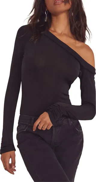 That's Hot One-Shoulder Bodysuit