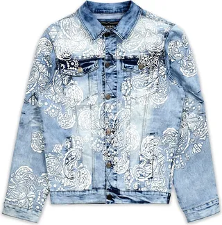 Paisley Denim Jacket