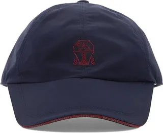 Brunello Cucinelli Logo Embroidered Baseball Cap