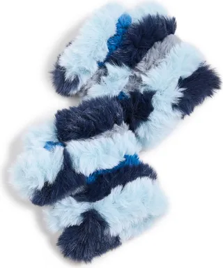 Jocelyn Multi Faux Fur Mandy Mittens