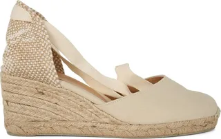Carina Espadrilles Wedge Sandal With Ankle Laces