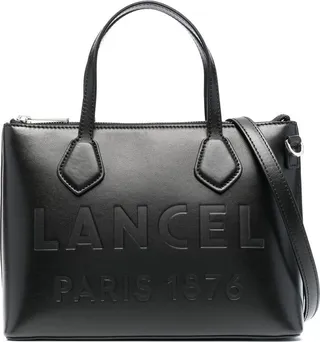 Embossed-Logo Detail Tote Bag