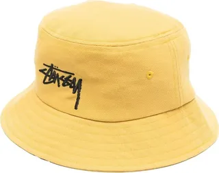 Embroidered-Logo Bucket-Hat