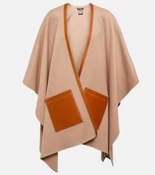 Teodora cashmere cape