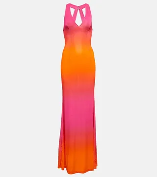 High Sea printed jersey maxi dress