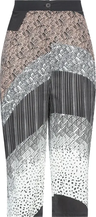 Cropped Pants Light Brown