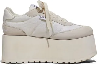 Lace-Up Platform Sneakers