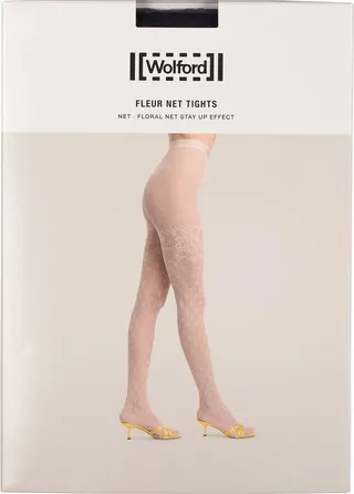 Fleur net lace tights
