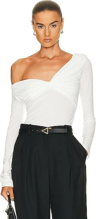 TOVE Elyse Bodysuit in Ivory