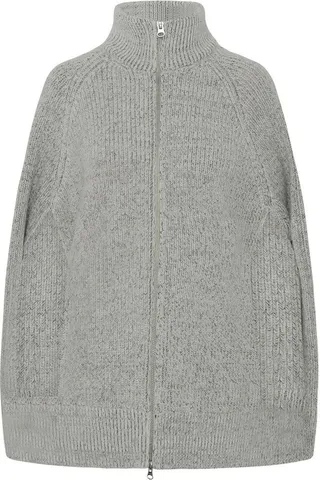 MM6 Maison Margiela Zip-Up Knitted Jacket