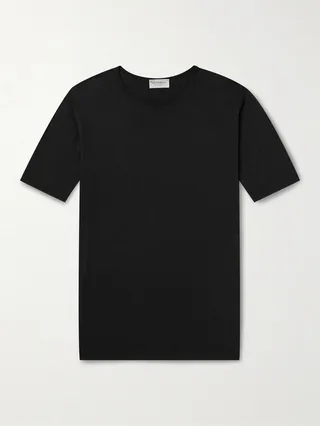 Belden Slim-Fit Sea Island Cotton T-Shirt