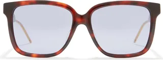 56mm Square Sunglasses
