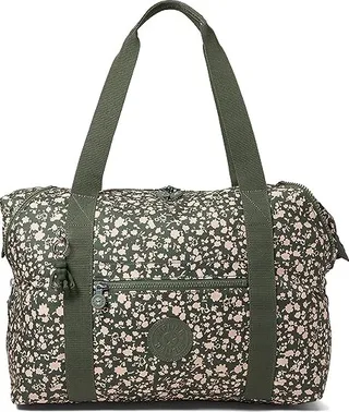 Kipling Art Medium Tote Bag (Fresh Floral) Tote Handbags