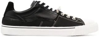 Panelled Low-Top Sneakers