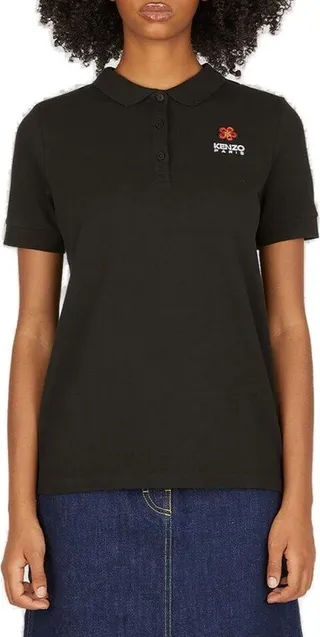 Kenzo Logo Embroidery Polo Shirt