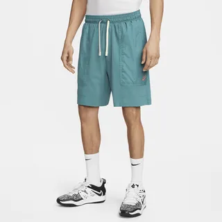 Nike Men's Kevin Durant 8" Fleece Basketball Shorts in Green
