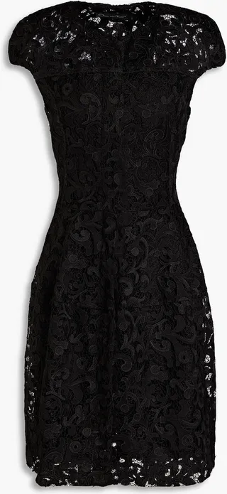 Guipure lace dress