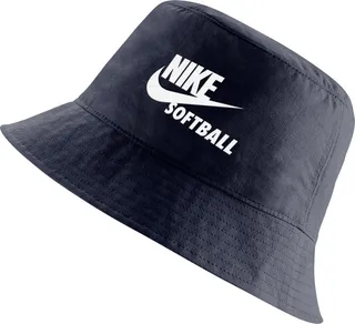 Nike Unisex Swoosh Softball Bucket Hat in Blue