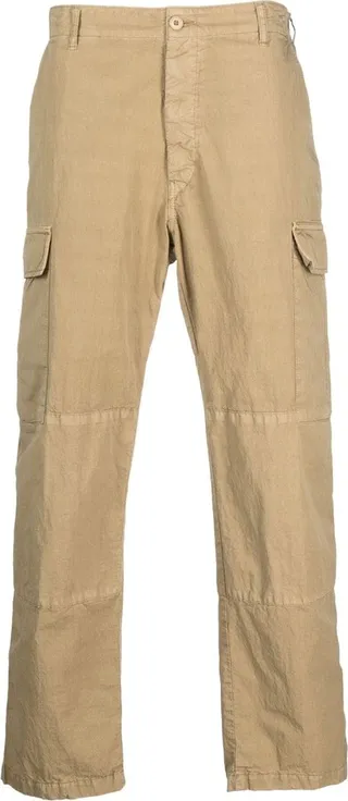 Straight-Leg Cargo Trousers