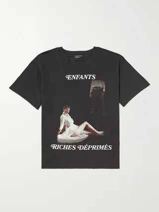 Printed Cotton-Jersey T-Shirt