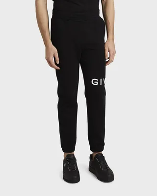Men's Slim-Fit Embroidered Logo Sweatpants