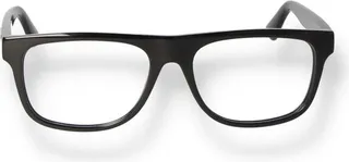 Gucci Eyewear Logo Plaque Rectangle Frame Glasses
