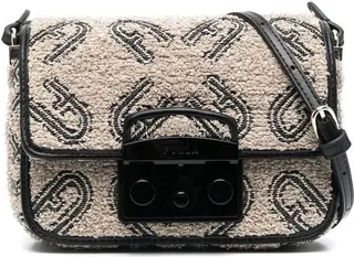 Monogram-Pattern Shoulder Bag